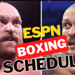 ESPN Boxing schedule